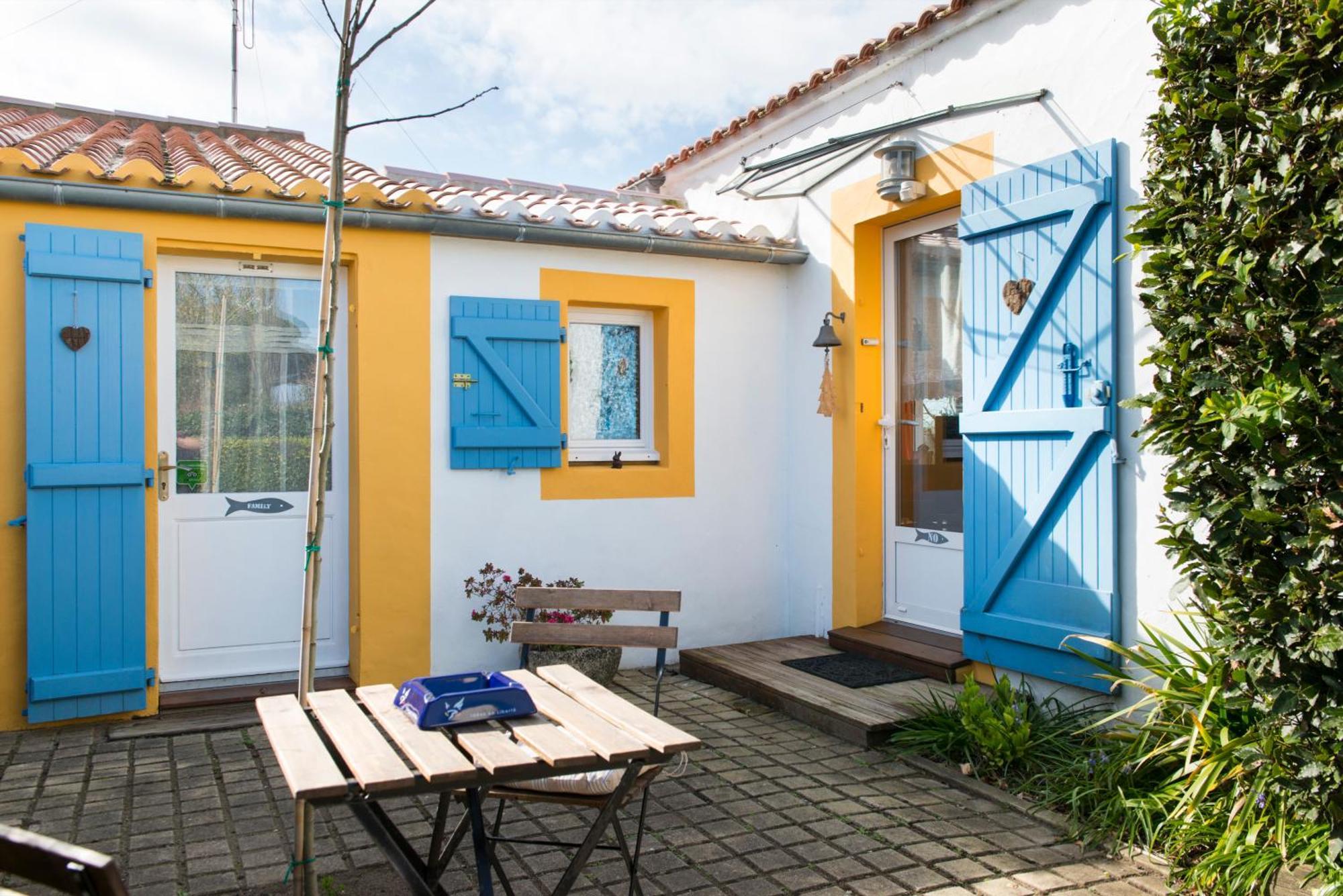 Les Yeux Bleus Bed & Breakfast Noirmoutier-en-l'Ile Esterno foto
